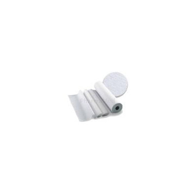 Drap d'examen blanc gauffré 100% pâte vierge 50cmx34cm - 1 rouleau