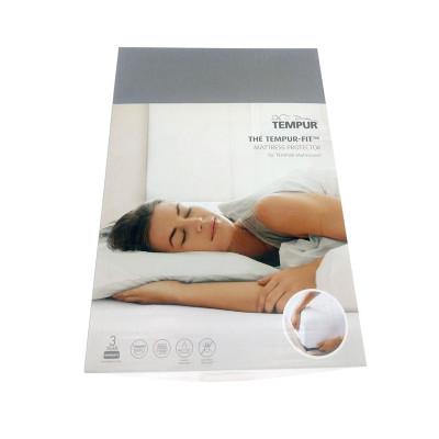 Drap housse protectrice TEMPUR FIT - 80x200 cm