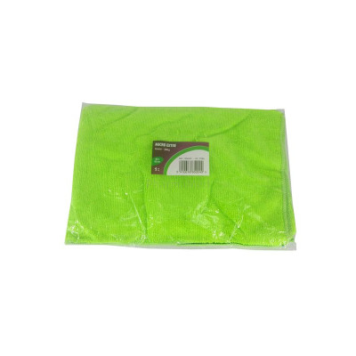 Torchon microfibres vert 60x80cm - 1pc