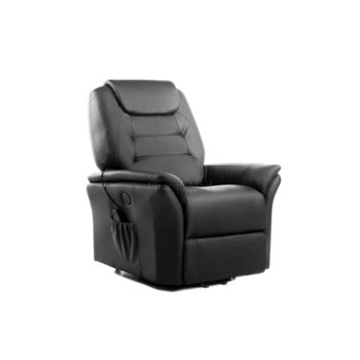 Fauteuil releveur massant/chauffant noir