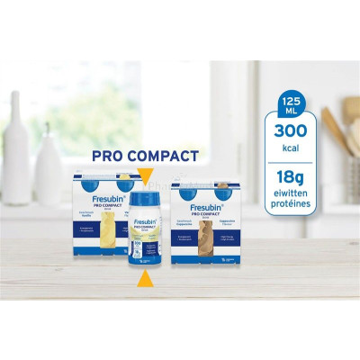 Fresubin Pro Compact Drink - Vanille - 4x125ml