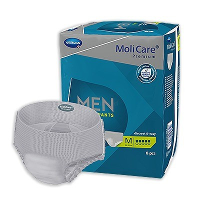 MOLICARE Men Pants 5g Medium - 8pc