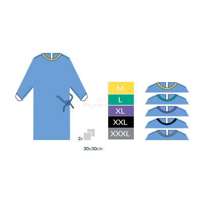 Casaque chirurgicale 35SMS ZARYS - 25pc - M