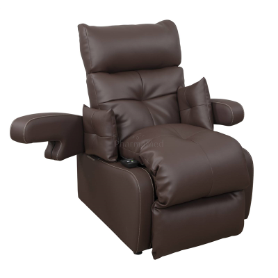 Fauteuil releveur 2 moteurs COCOON G2 - Chocolat