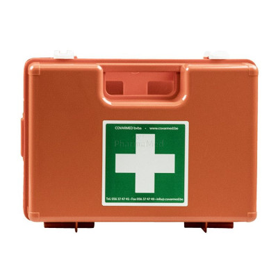 Boîte de secours DOMINO 28x20x11.5cm orange - 1pc