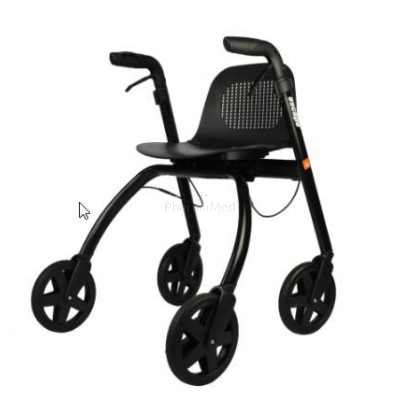Rollator MOBIO NIPGLIDE ESCAPE Noir 4 roues pliable