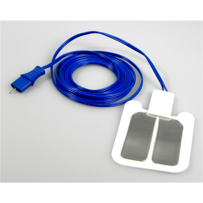 Électrode retour patient<5kg 88x74mm 'fiche Valleylab' - 25pc