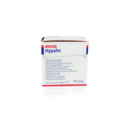 Hypafix adhésif non tissé blanc 5cm x 10m - 1rlx