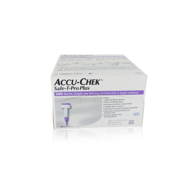 ACCU CHEK SAFE-T-PRO PLUS lancettes (200pc)