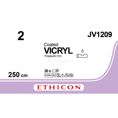 VICRYL 2 Coated JV1209 250cm - 20 fils
