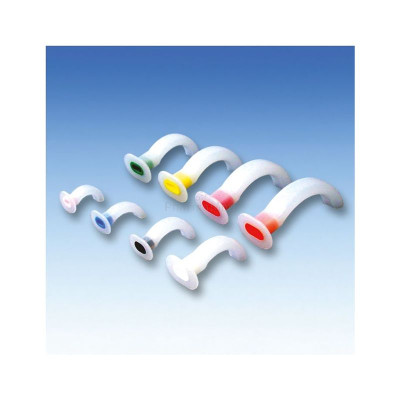 Canule de GUEDEL n°0 Noir 60mm - 50pc