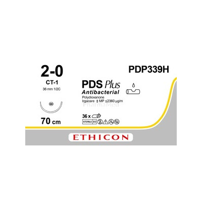ETICON PDS+ 2/0 PDP339H CT-1 1/2 - 36fils