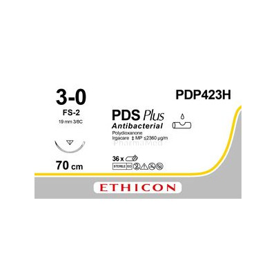 ETICON PDS+ II 3/0 PDP423H FS-2 3/8 - 36draden