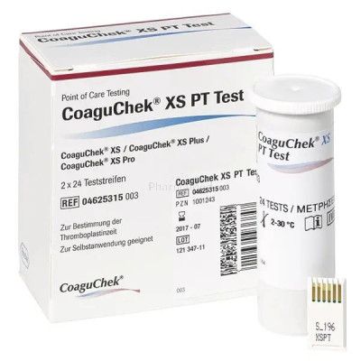 Tigetten voor coagucheck XS - 2x24st