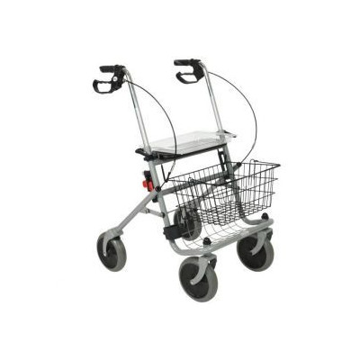 Rollator CRISTALLO 4 roues pliable + panier