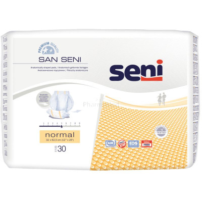 Couche anatomique SAN SENI - Normal - 30pc