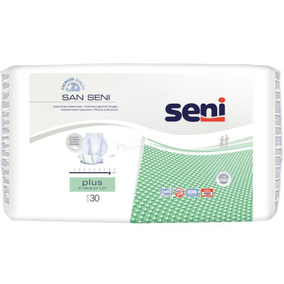 Couche anatomique SAN SENI - Plus - 30pc