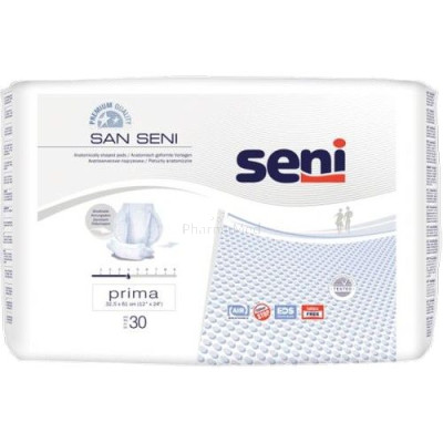 Couche anatomique SAN SENI - Prima - 30pc