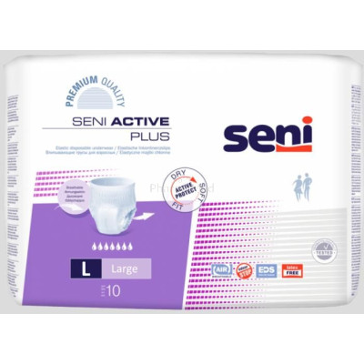 SENI ACTIVE Plus Pants Large - 10pc
