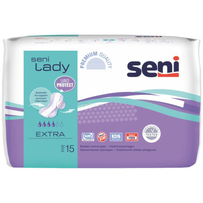 SENI LADY Protection anatomique - Extra 4g - 15pc