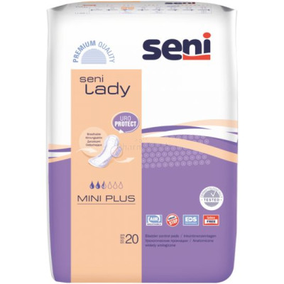 SENI LADY Protection anatomique - Mini Plus 2.5g - 20pc