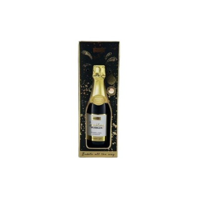 Shampoing champagne + fleur de douche - 300ml - noir/rose