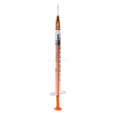 DICOTUBER Seringue Tuberculine 1ml 0,45x13mm - 100pc