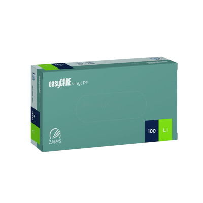 Gants vinyl ZARYS sans poudre - Large - 100 pc