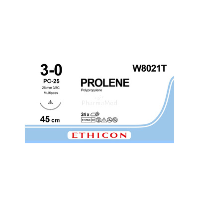 PROLENE Blue 45cm M2 W8021T - 24 fils