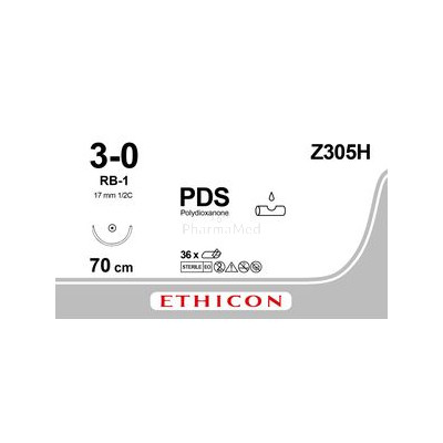 PDSII 3/0 Z305H 1xRB-1 70cm Violet - 36fils