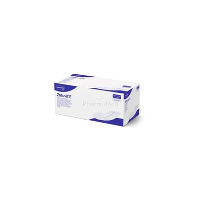 Compresses absorb. non-stériles ZETUVIT E - 10x10cm - 50pc